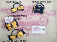Image 2 of Navy & Golden Yellow