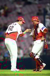 Encouragement from the 34-year-old KIA catcher, Jung Hae-young's SV and self-confidence are growing