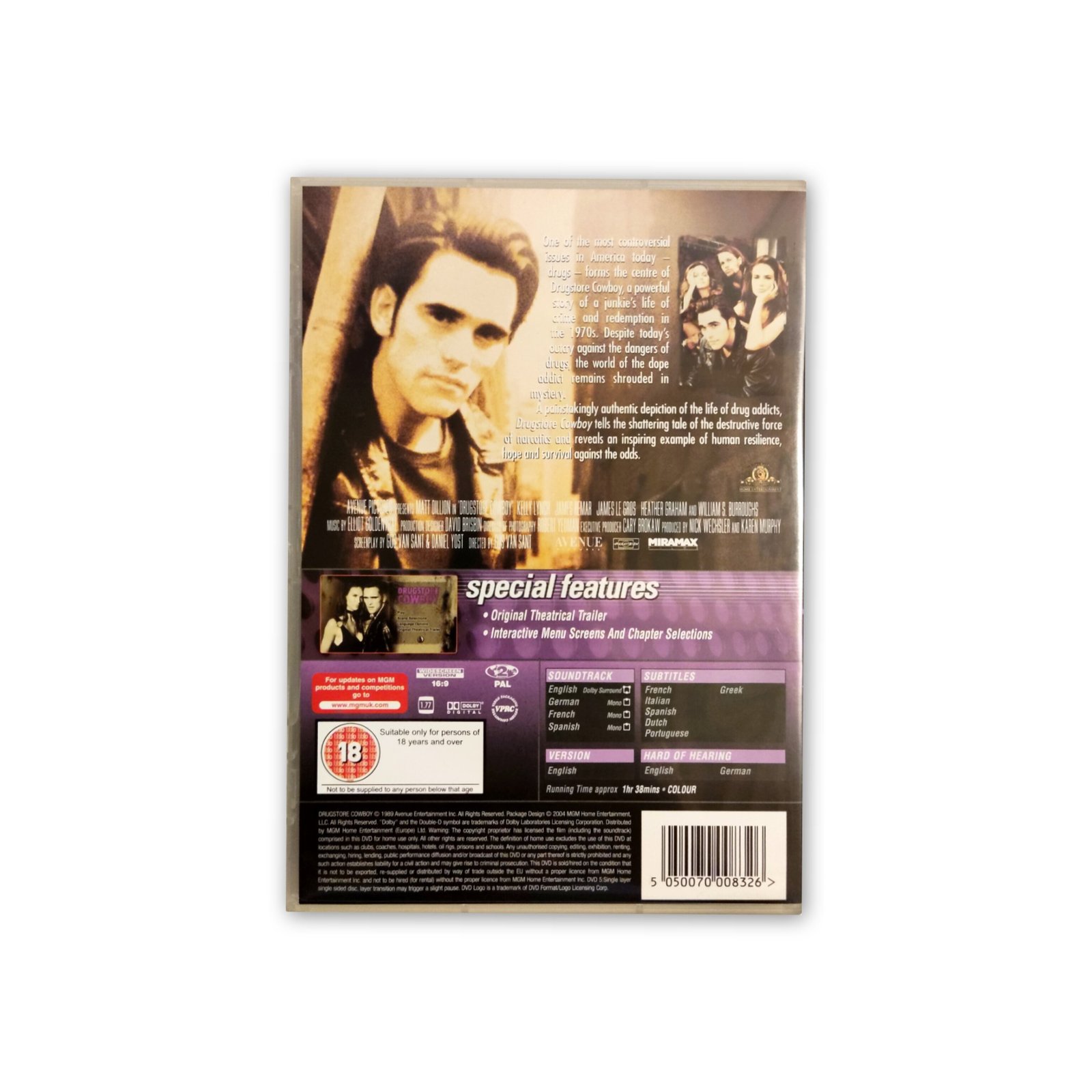 dea's;la デスラ / DRUG STORE COWBOY Amazon.com: Drugstore Cowboy : Matt Dillon, Kelly Lynch