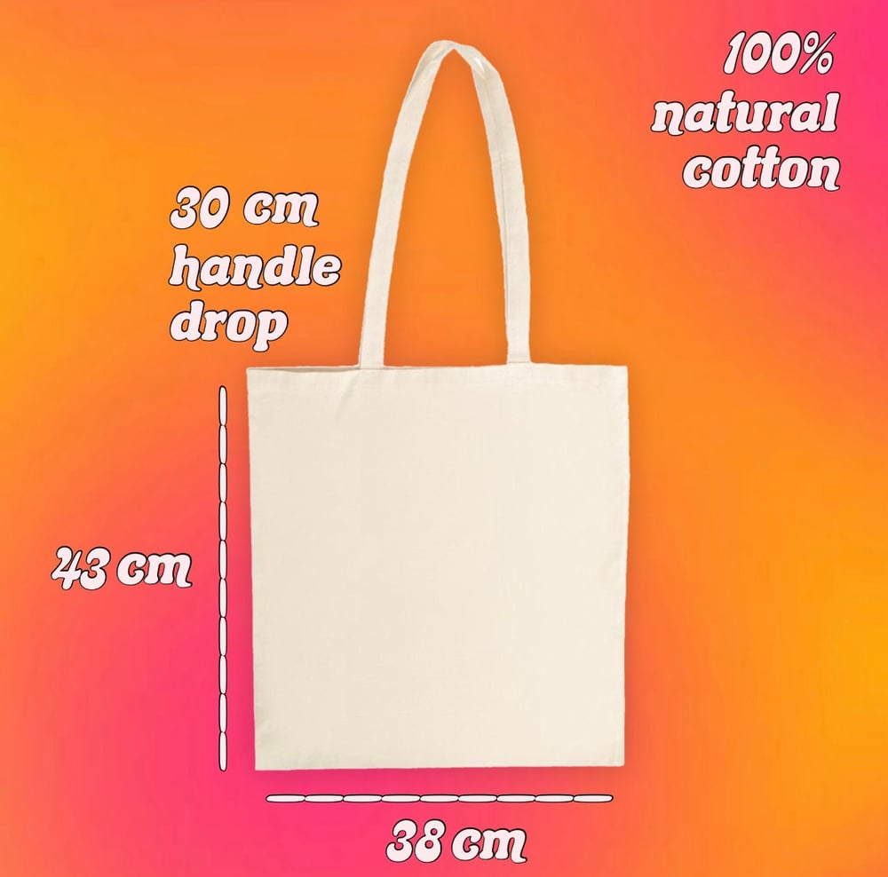 Image of I love to make boys cry tote 