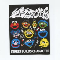 STRESS STREET STICKER