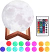 Moon Lamp LED Night Light Creative Touch Switch Moon Light For Bedroom Decoration