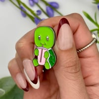 Image 2 of Adorable Cute Turtle Pin | Wearable Charm for Animal Lovers and Nature Enthusiasts