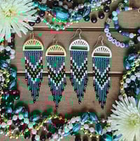 Jaguars Mini Fringes | Minimal Jaguars Earrings