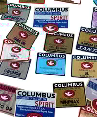 Image 3 of Columbus Original Bicycle Frame Tubing Sticker NOS