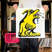 Barking Dog Screenprint  SLIGHTLY COMPRISED 