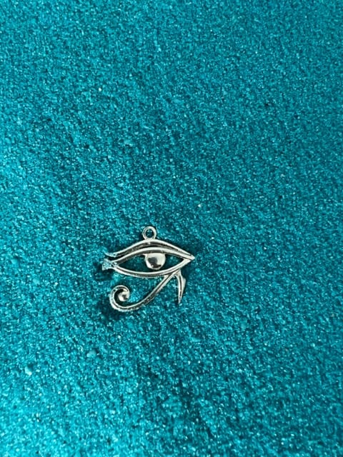 Eye of Ra Charm (925 Sterling Silver)