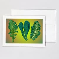 Kale Greeting Card with Envelope 