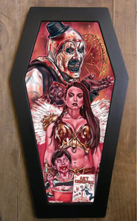 Terrifier Coffin Art (WORLDWIDE SHIPPING)
