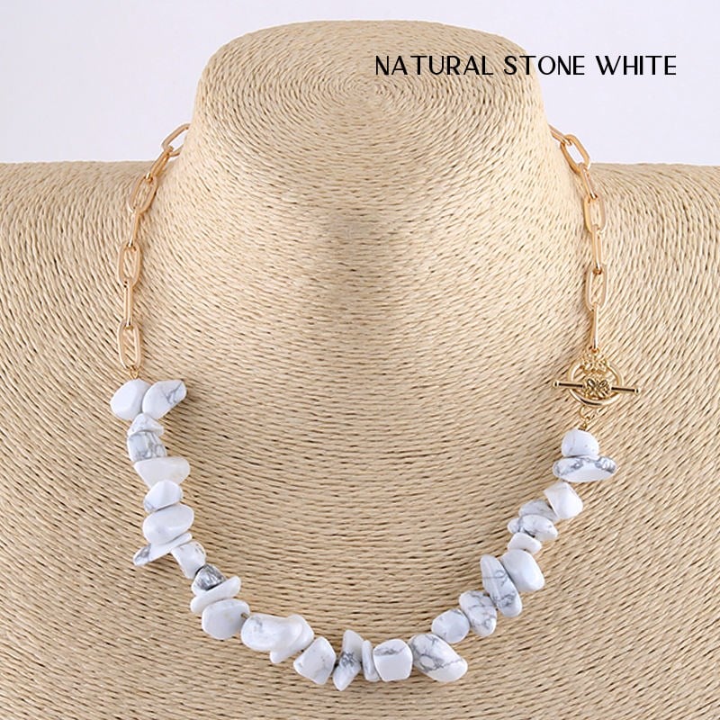 Image of Natural Stone Necklaces 