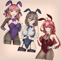 Image 1 of Quint Bunny Girls