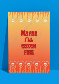 Alkaline Trio - Maybe i'll Catch Fire prints