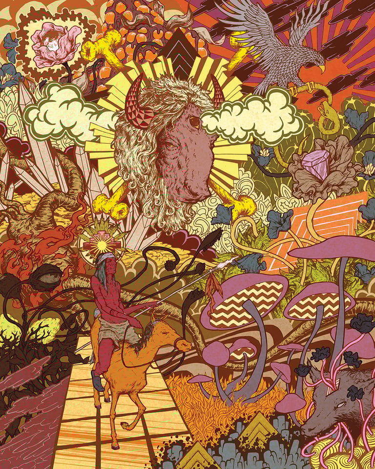 Hero's Journey - (11x14in) print