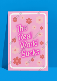 Barbie - The Real World Sucks prints