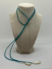 Image 3 of Gemstone Lariat-Backlace