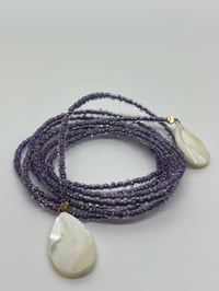 Image 2 of Gemstone Lariat-Backlace