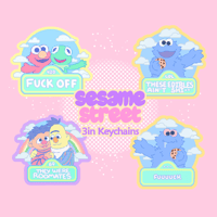 Image 1 of ★彡 Sesame Street Keychains ★彡