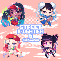 Image 2 of Street Fighter Keychains 3"