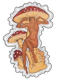 'Mushroom Fairy' Print