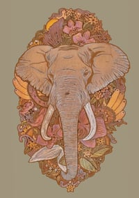 'Grandmother of the Jungle' Print