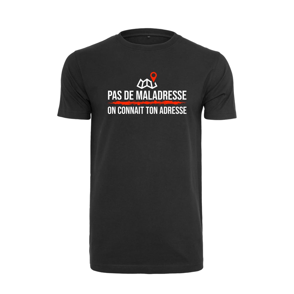 Image of TEE-SHIRT NOIR - PAS DE MALADRESSE