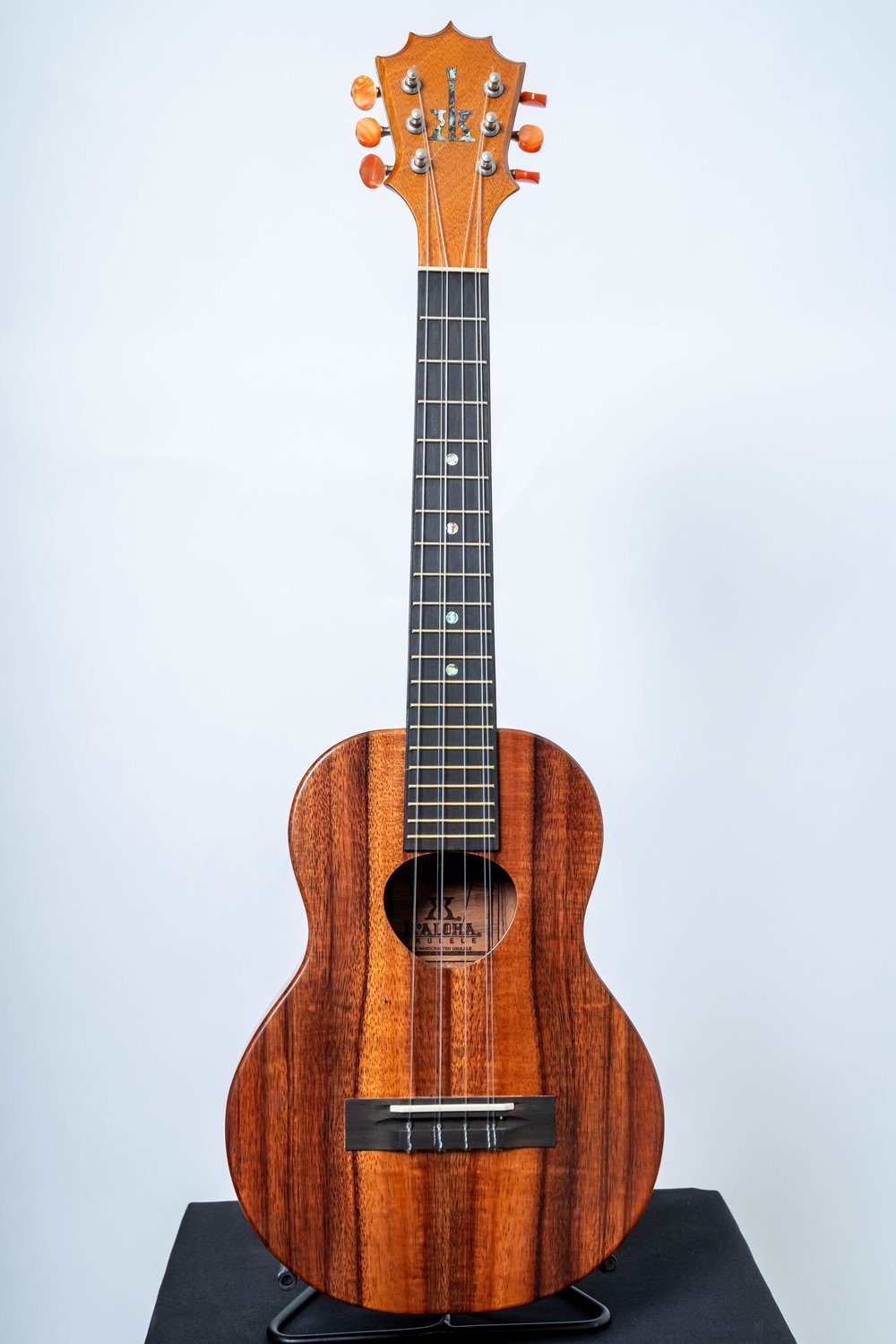 Image of Used KoAloha KTM-06 Imaikalani Koa Satin Tenor 6 String Ukulele 2021 build