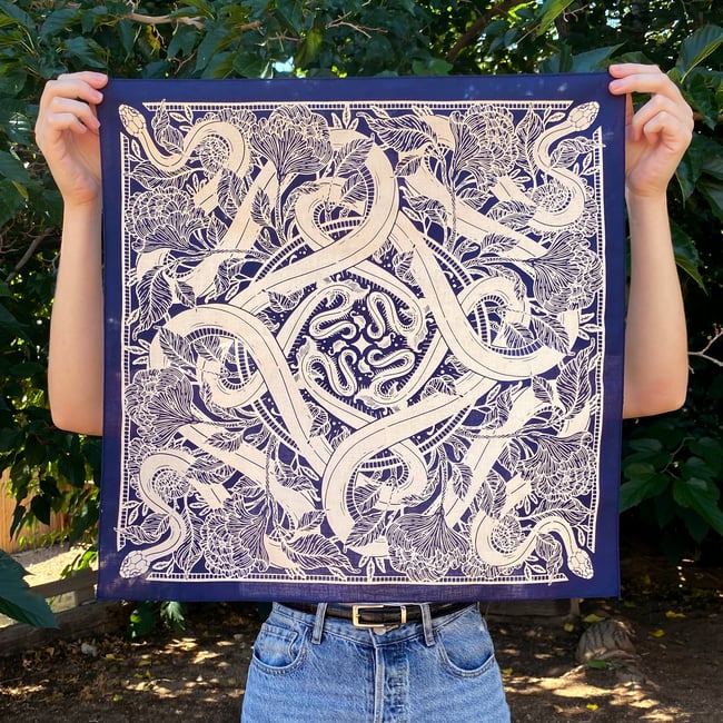Lapis - Snake Bandana