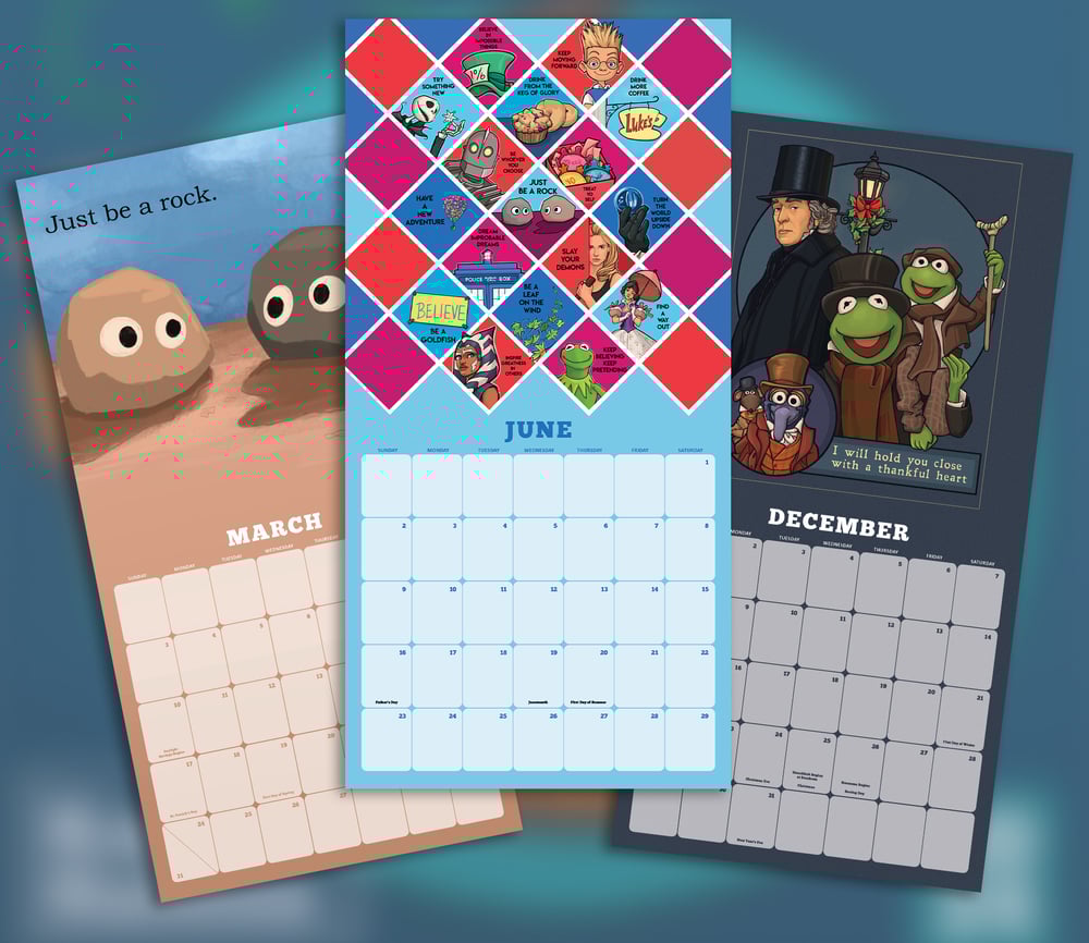 2024 Karen Hallion Illustration Calendar - PRE-ORDER | Karen Hallion 2024 Karen Hallion Illustration Calendar - PRE-ORDER | Karen Hallion