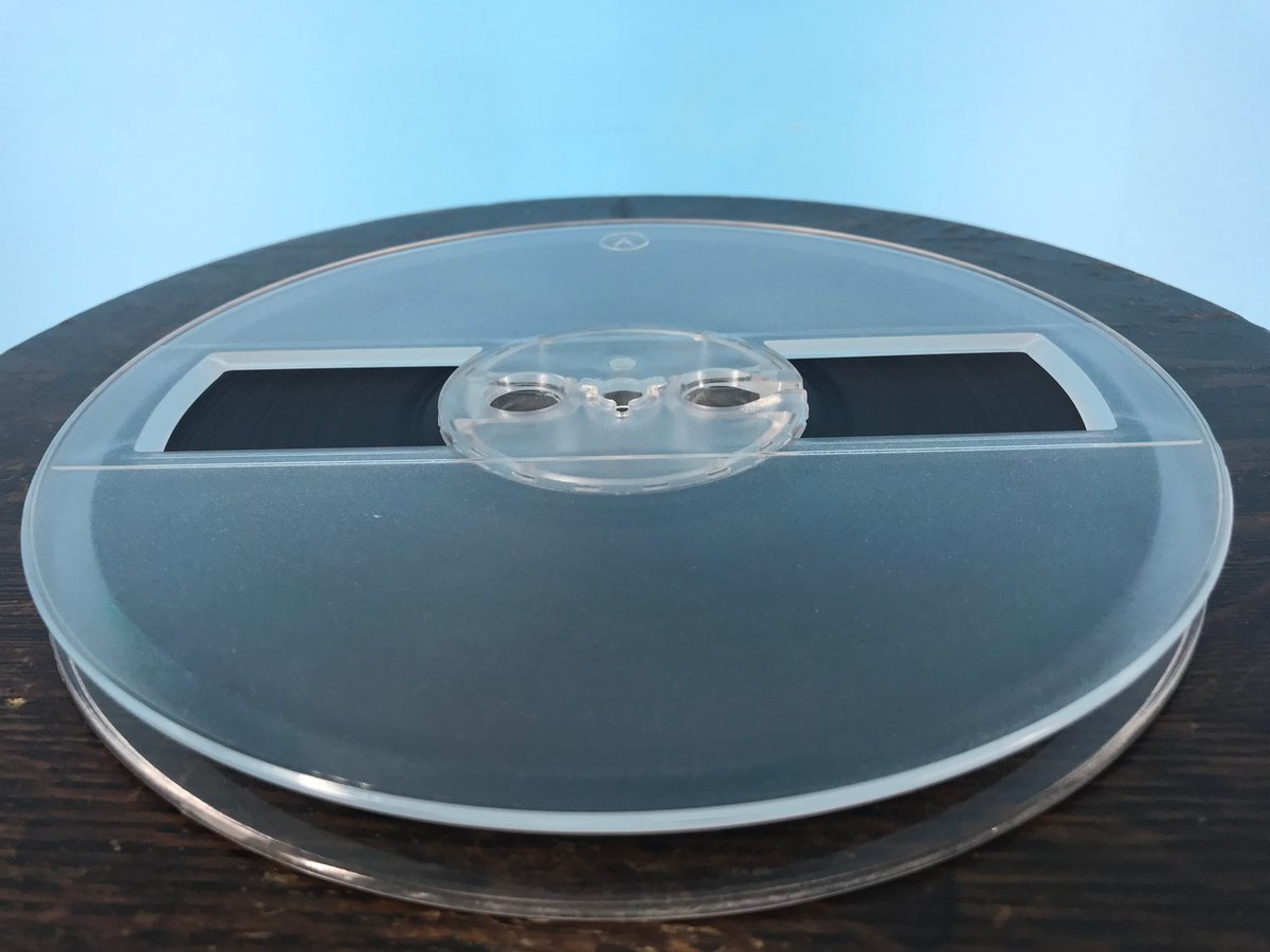 Burlington Recording 1/4x 1200' PRO Series Reel To Reel Tape 7 Plastic  Reel 1.5 Mil