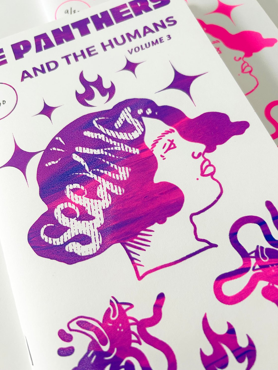 Image of 3rd Edition of Le Panthers and The Humans Zine