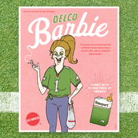 Delco Barbie 16"x20" Print