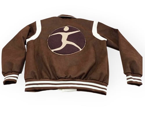 Image of BROWN SUEDE BOMBER JACKET PREORDER ONLY