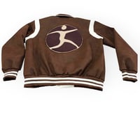 Image 2 of BROWN SUEDE BOMBER JACKET PREORDER ONLY