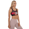 LAGOS TRAFFIC COUTURE PADDED SPORTS BRA (LTC CREST)