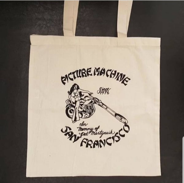 Image of Picture Machine Tattoo tote bag