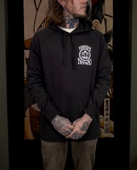 Image 2 of Inside Faded black hoodie