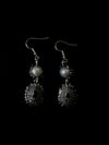 Spiked 'Opihi & Pearl Earring 