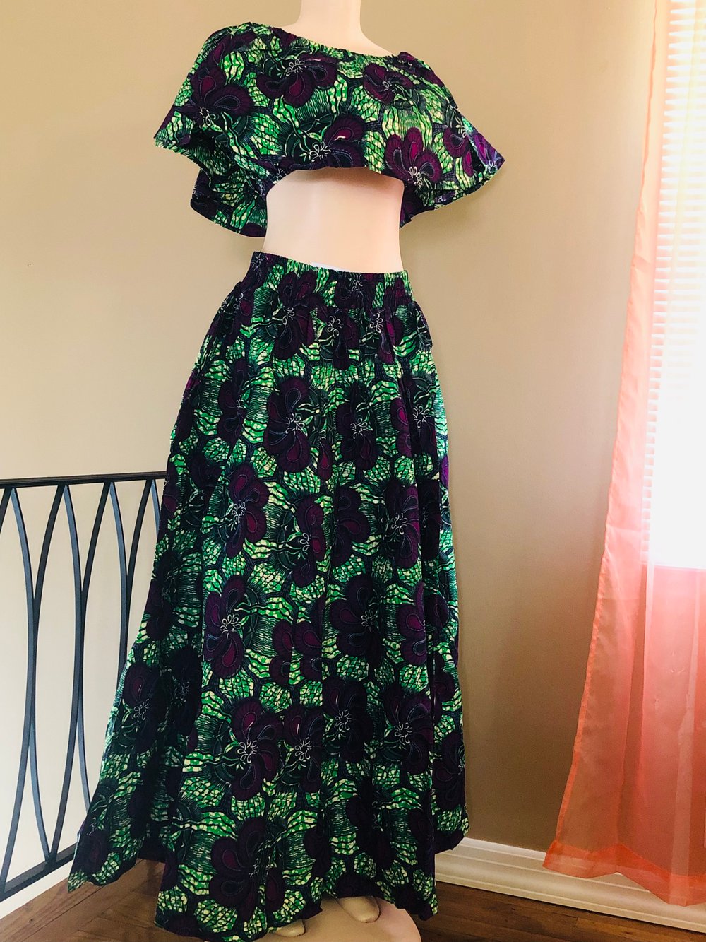 Image of The evening /Skirt Set One Size