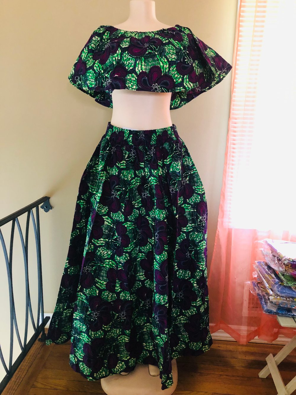 Image of The evening /Skirt Set One Size
