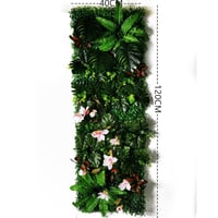 Planta Artificial Decoração Painel Verde 40 cm X 120 cm