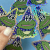 Frog Wizard Sticker