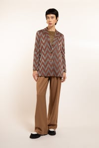 Image 4 of GIACCA CARAIBI ZIG ZAG NOCE €234 - 50%