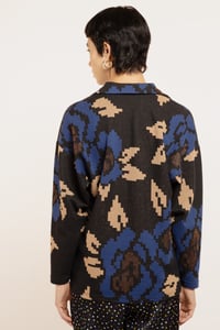 Image 4 of MAGLIA MACAO MAXI ROSA NERO €148 - 50%