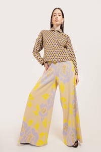 Image 2 of PANTALONE PALOMA MAXI ROSA SABBIA €159 - 50%