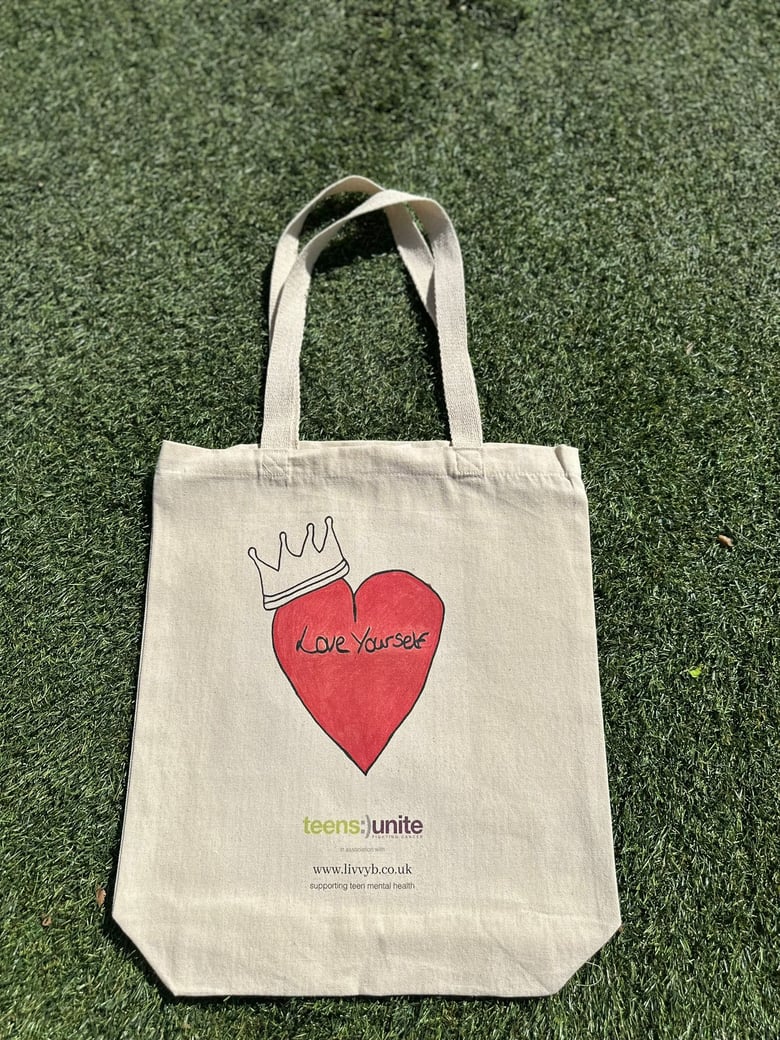Image of 'Love Yourself' Tote Bag
