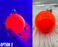 Image 4 of GLOW IN THE DARK glass ornaments