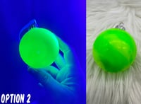 Image 3 of GLOW IN THE DARK glass ornaments 