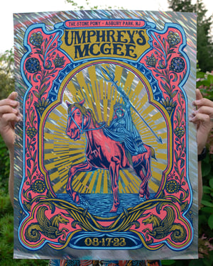 Image of Umphrey's Mcgee *Foil* - 8.17.23 - Asbury Park, NJ