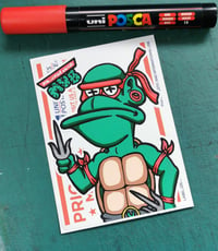 Image 2 of TMNT Underbite Sticker Collection