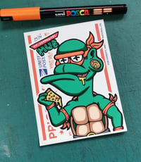 Image 4 of TMNT Underbite Sticker Collection